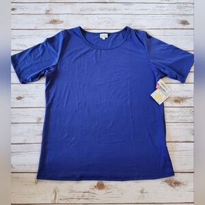 Blue Gigi Top 3XL LuLaRoe